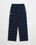Navy Madhappy Yankees Flannel Boxer Pant