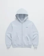 Madhappy Classics Fleece Zip Up Hoodie Moss
