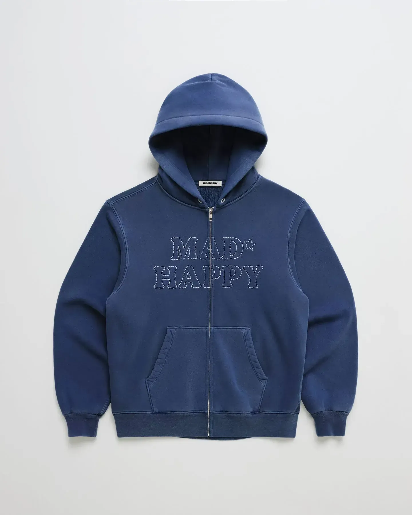 Madhappy Cooper Star Thermal Fleece Zip Up Hoodie Madhappy Cooper Star Thermal Fleece Zip Up Hoodie